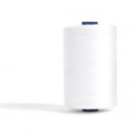 N4124 WHT Sewing and Overlocking Thread: 5 x 1000m: White
