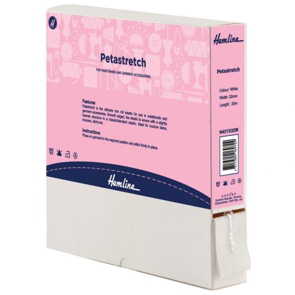 Petastretch: 20m x 32mm: White