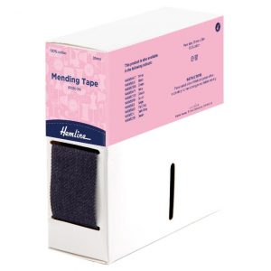 Iron-On Mending Tape: 25m x 35mm: Denim