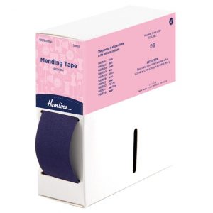 Iron-On Mending Tape: 25m x 35mm: Navy