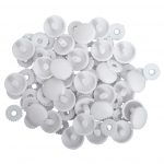 Buttons: Self Cover: 38mm: Nylon: Bulk: 100 Pieces