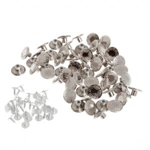 Buttons: Jeans: 16mm: Nickel: Bulk: 288 Pieces