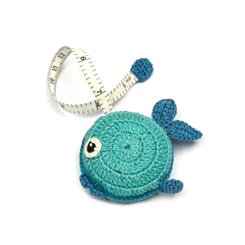 Tape Measure: Blue Fish