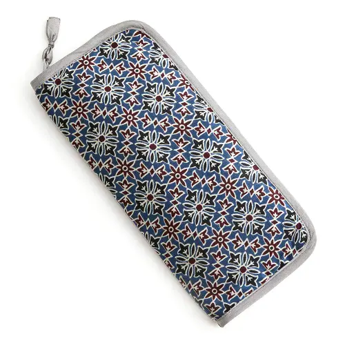 Needle Case: Circular: Fixed: Empty: Ajrak