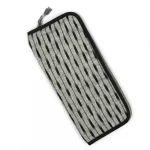 Needle Case: Circular: Fixed: Empty: Ikat