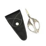 Scissors with Leather Case