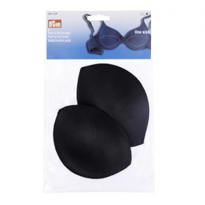 Push-up bust forms one size black