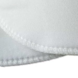 Shoulder pads Set-in w./o. hook and loop fastening white XL