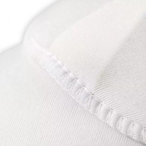 Shoulder pads Raglan w./o. hook and loop fastening white M-L