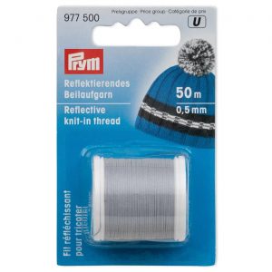 Reflective knit-in thread 0.5 mm