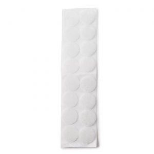 Spot-ons self-adhesive white