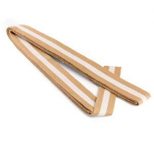 Strap for bags 40 mm beige/white