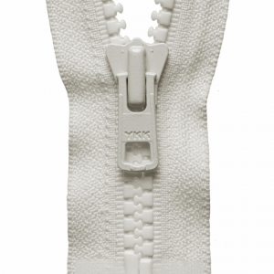 Vision Heavyweight Open End Zip: 81cm: Ivory