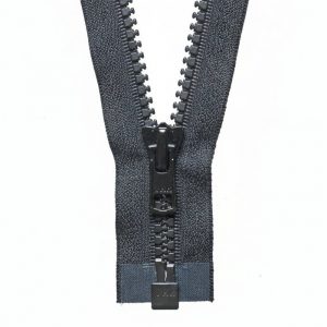 Vislon Heavyweight Open End Zip: 81cm: Black