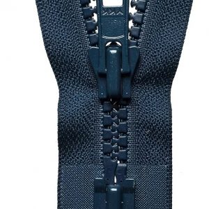 Vislon Heavyweight Open End Zip: 76cm: Dark Navy