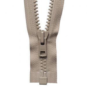 Vislon Heavyweight Open End Zip: 66cm: Fawn
