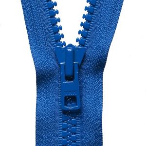 Vislon Heavyweight Open End Zip: 56cm: Bright Blue