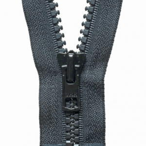 Vislon Heavyweight Open-End Zip: 46cm or 18.11in: Black