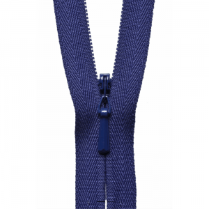 Concealed Zip: 56cm: Dark Purple