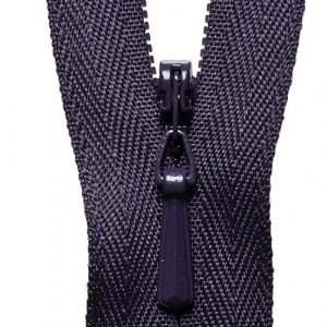 Concealed Zip: 56cm: Blackberry