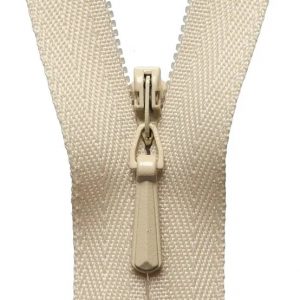 Concealed Zip: 56cm: Honey