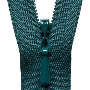Concealed Zip: 56cm: Hunter Green